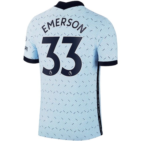 Trikot Chelsea NO.33 Emerson Auswarts 2020-21 Blau Fussballtrikots Günstig